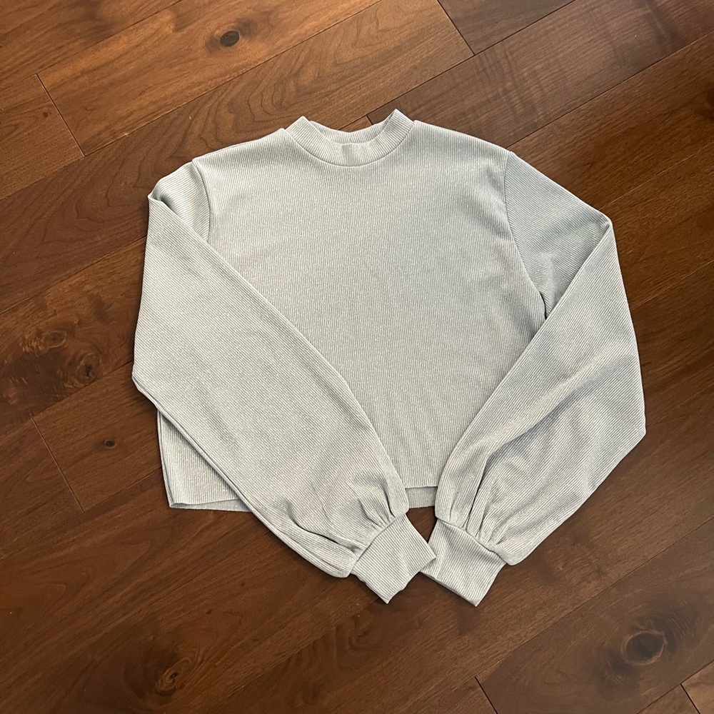 Beach Riot Silver Top
